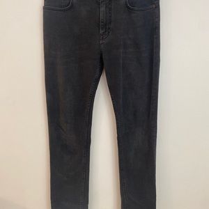 Lot of 2 Acne North Denim - Used Black and Raw Indigo